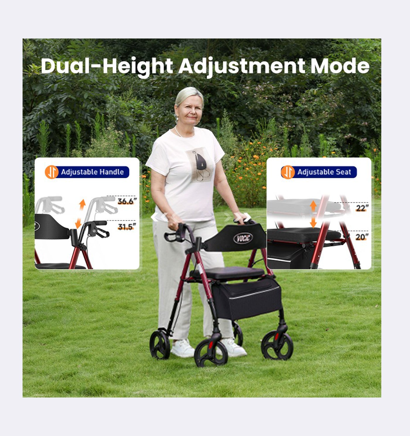 Z21 Ultra-Budget Rollator Walker
