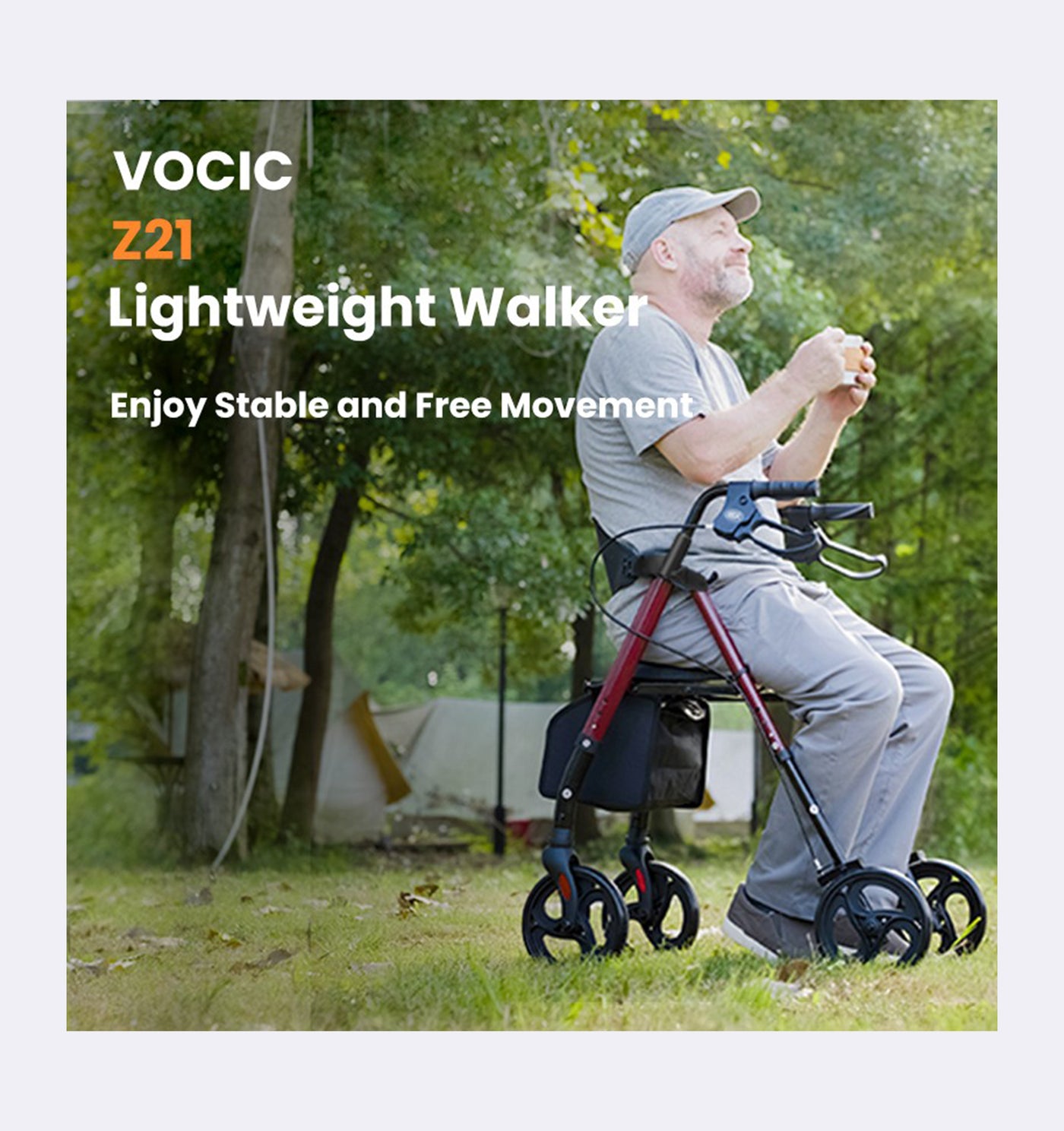Z21 Ultra-Budget Rollator Walker
