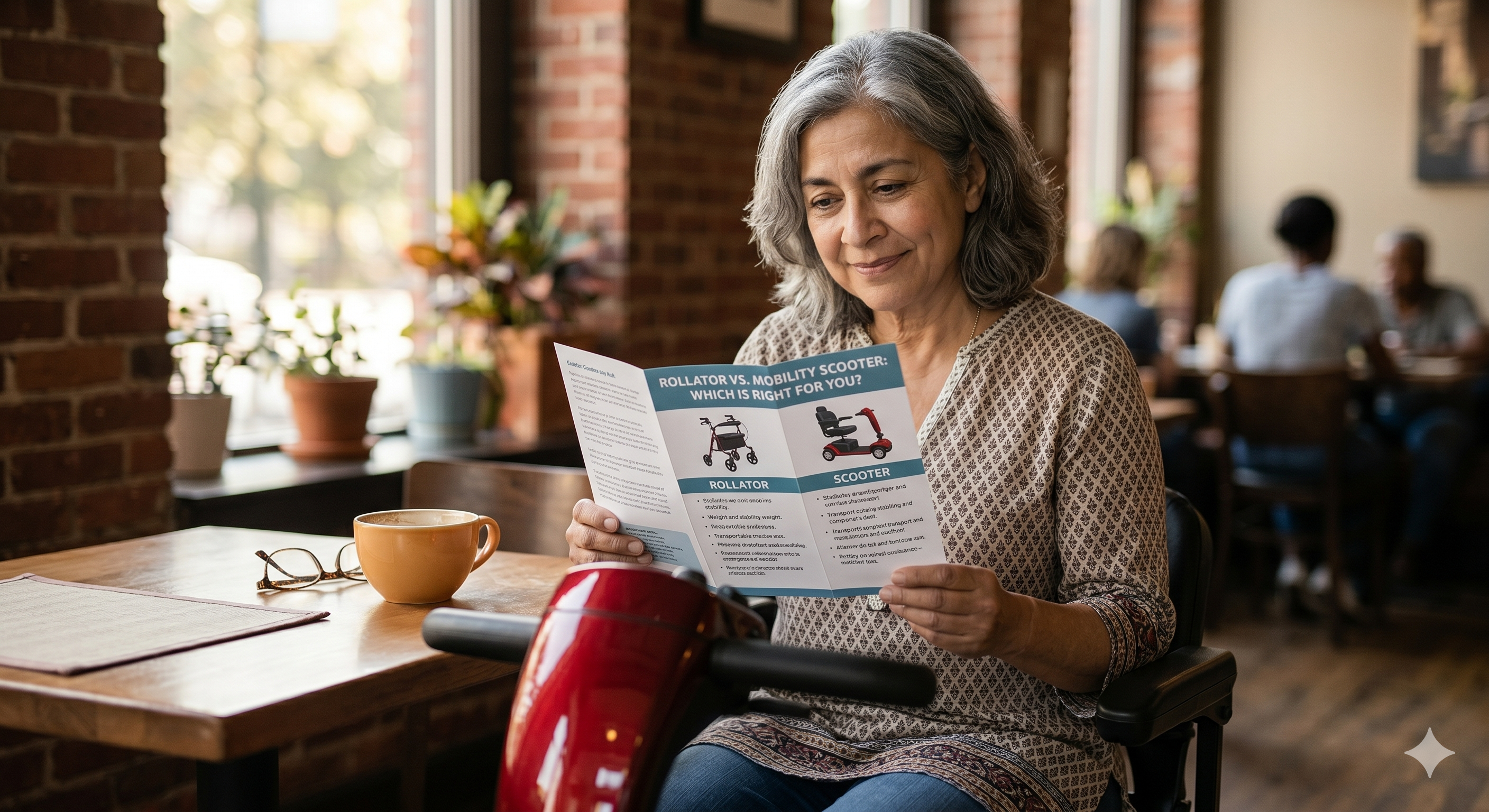 Mobility Scooter vs. Rollator Walker: Which Is Right for You?