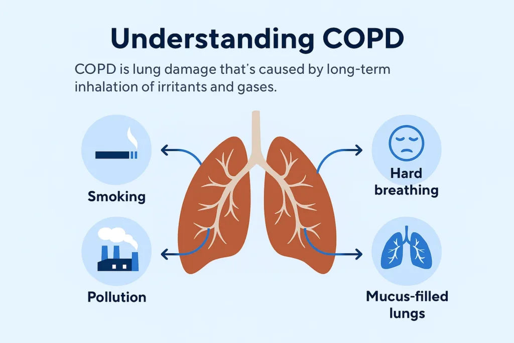 Understanding COPD: Symptoms, Causes, and Management with Oxygen Therapy Solutions