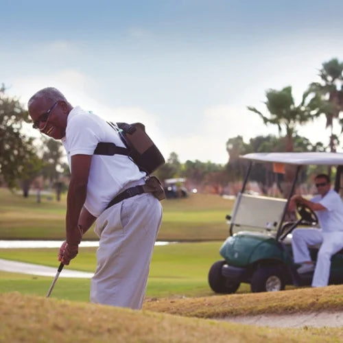 Playing Golf