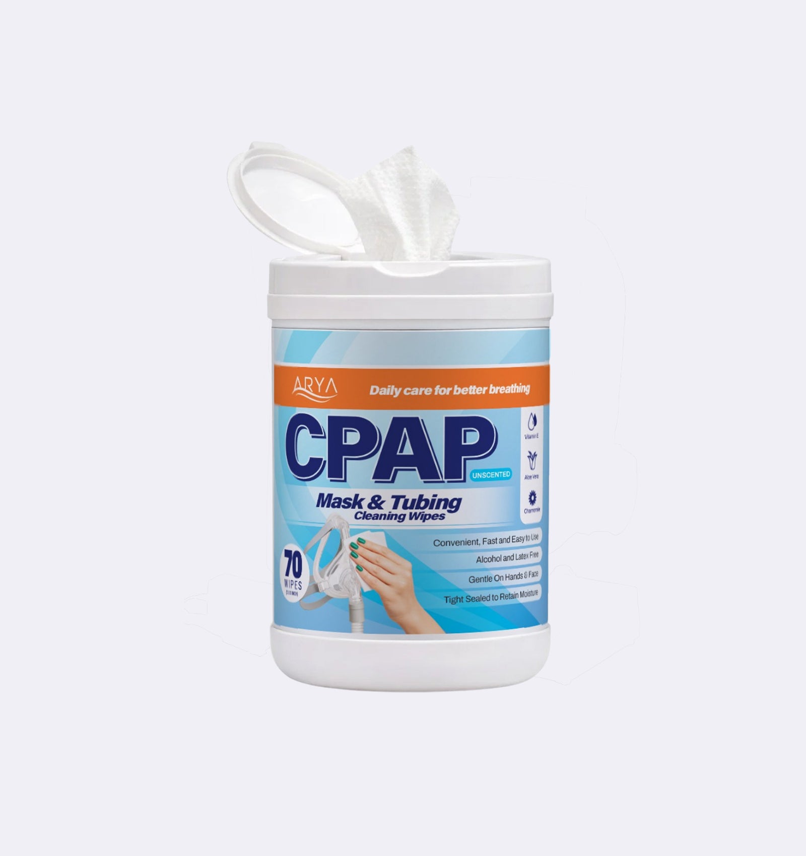 CPAP Mask & Tubing Cleaning Wipes