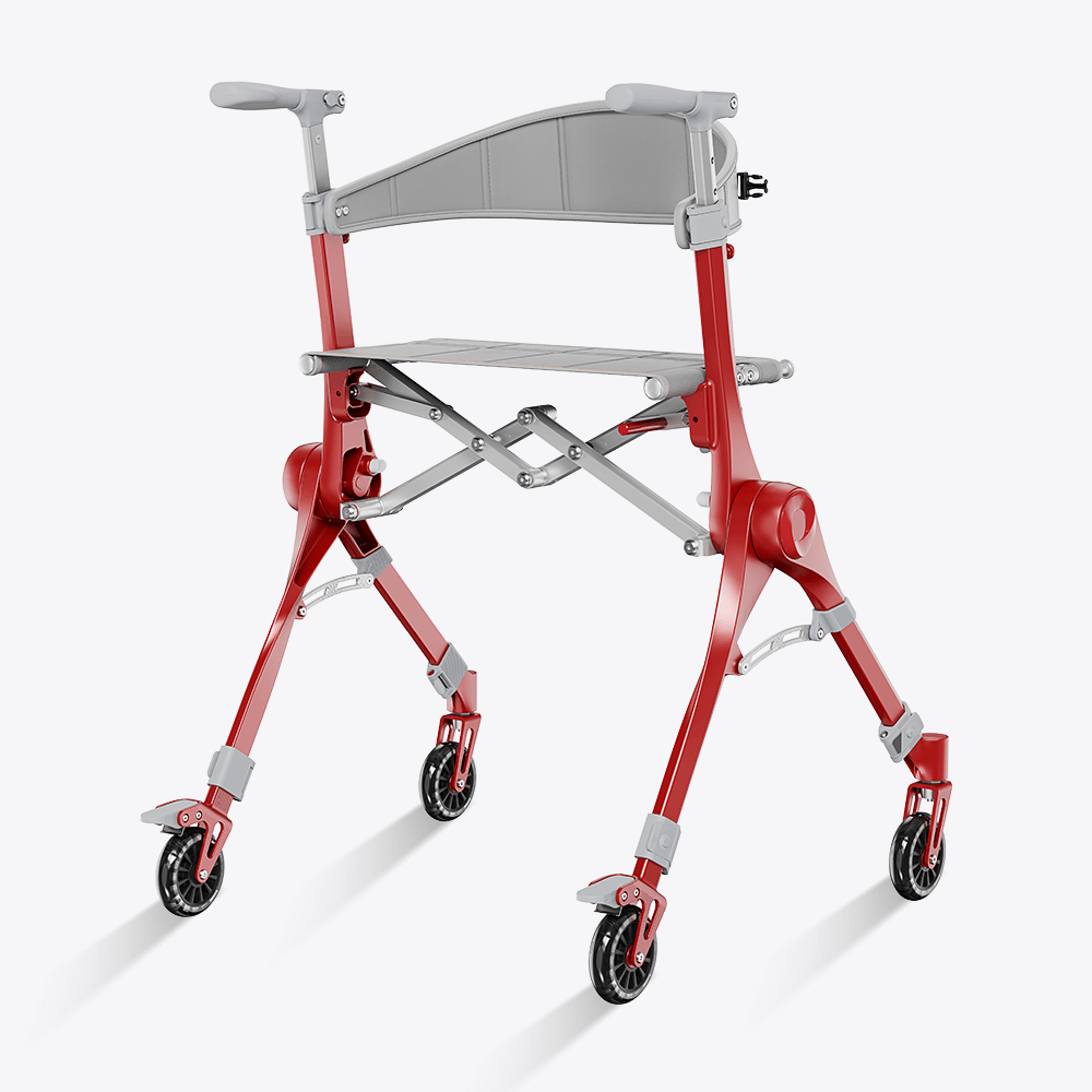 VOCIC Z35 PackGo Foldable Lightweight Rollator Walker