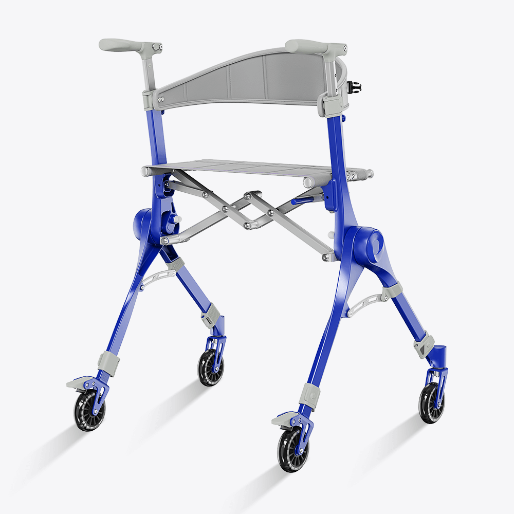 VOCIC Z35 PackGo Foldable Lightweight Rollator Walker
