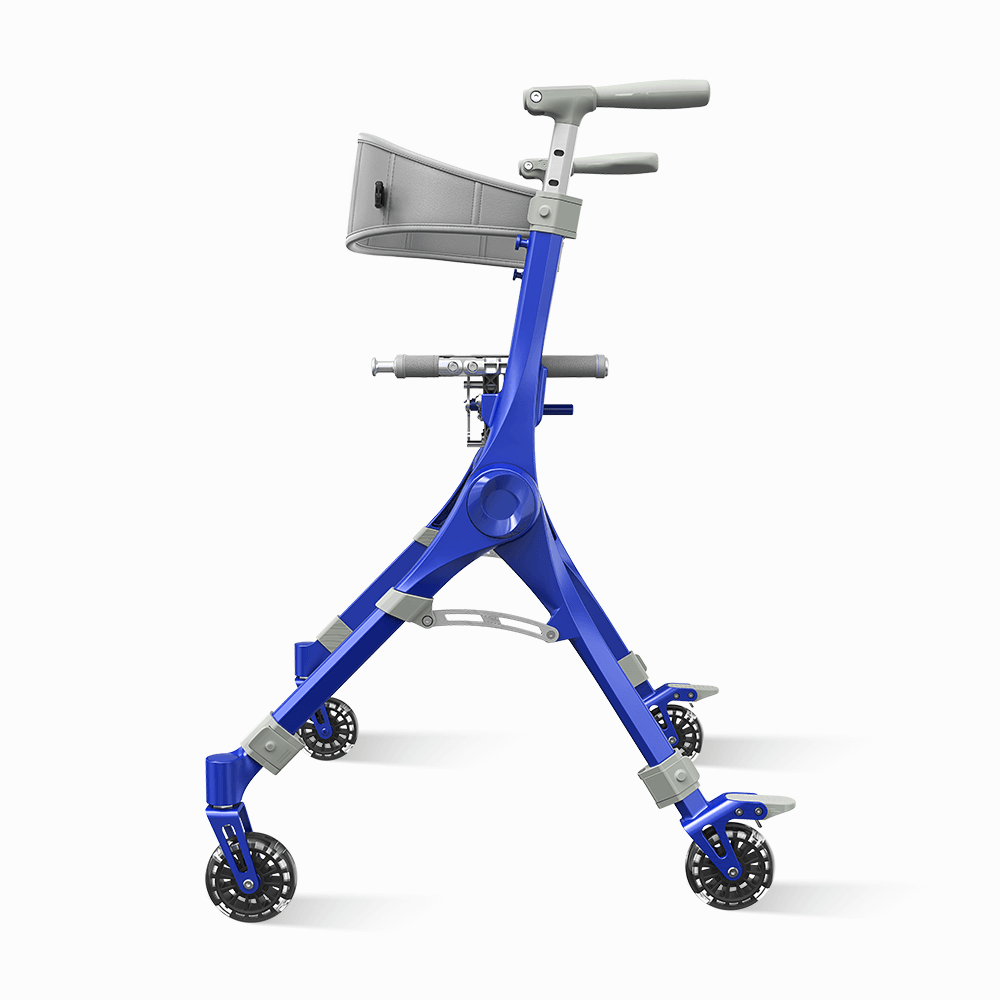 VOCIC Z35 PackGo Foldable Lightweight Rollator Walker