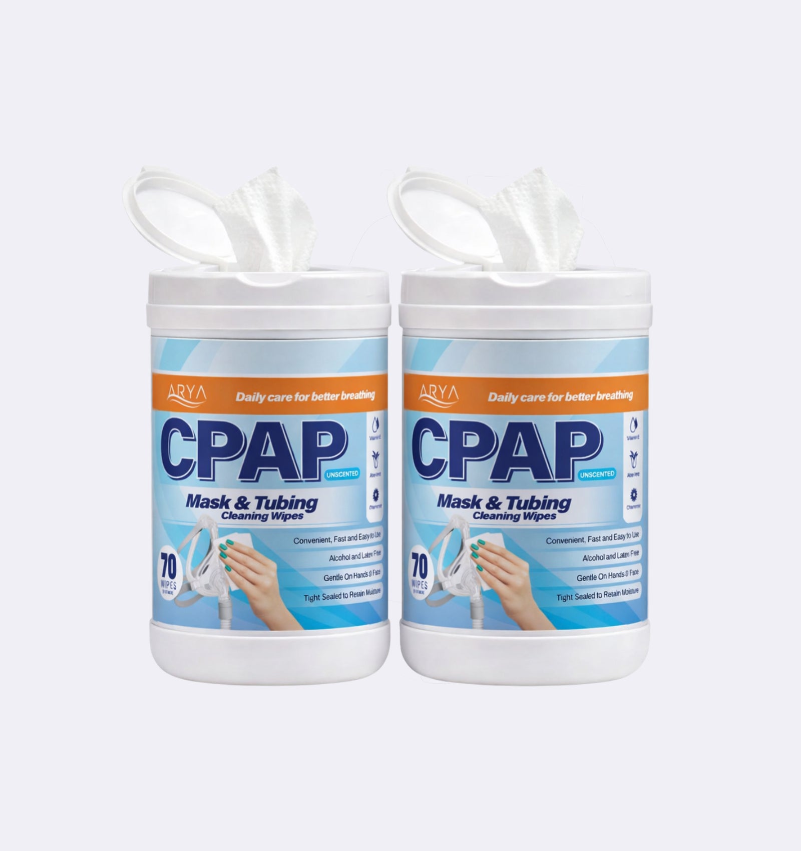CPAP Mask & Tubing Cleaning Wipes