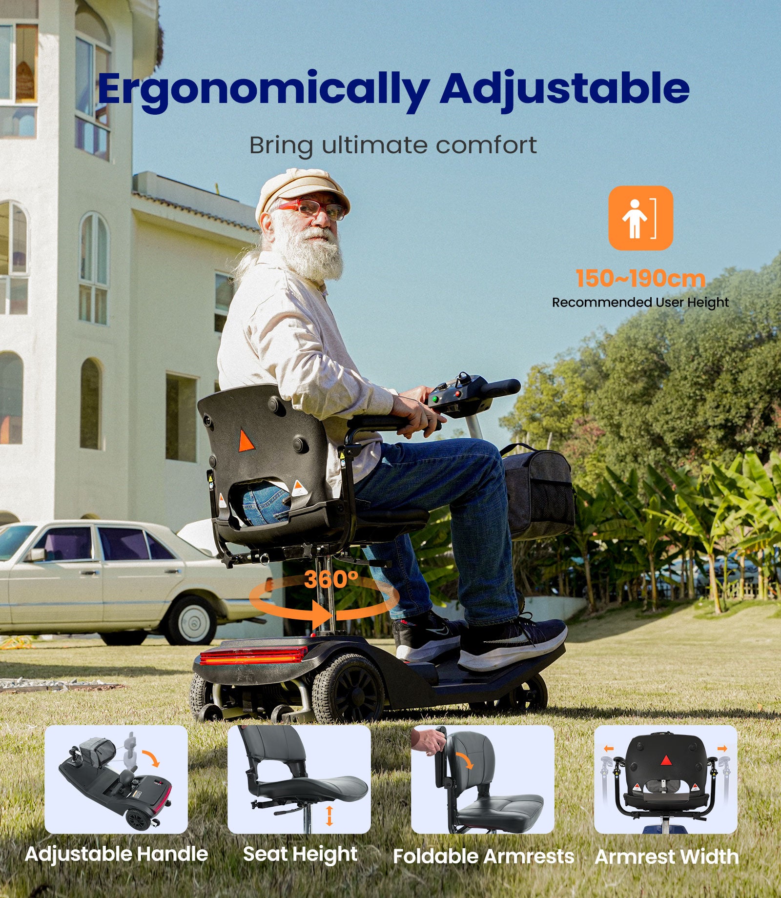 VOCIC D50 Mobility Scooter