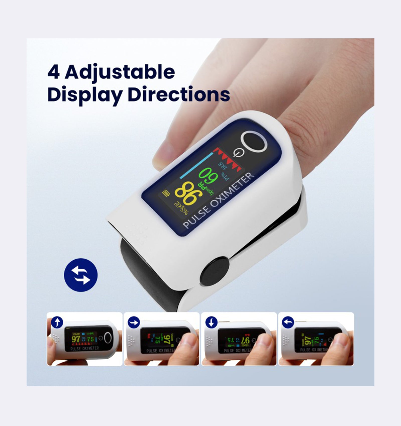 AT10 Finger Pulse Oximeter
