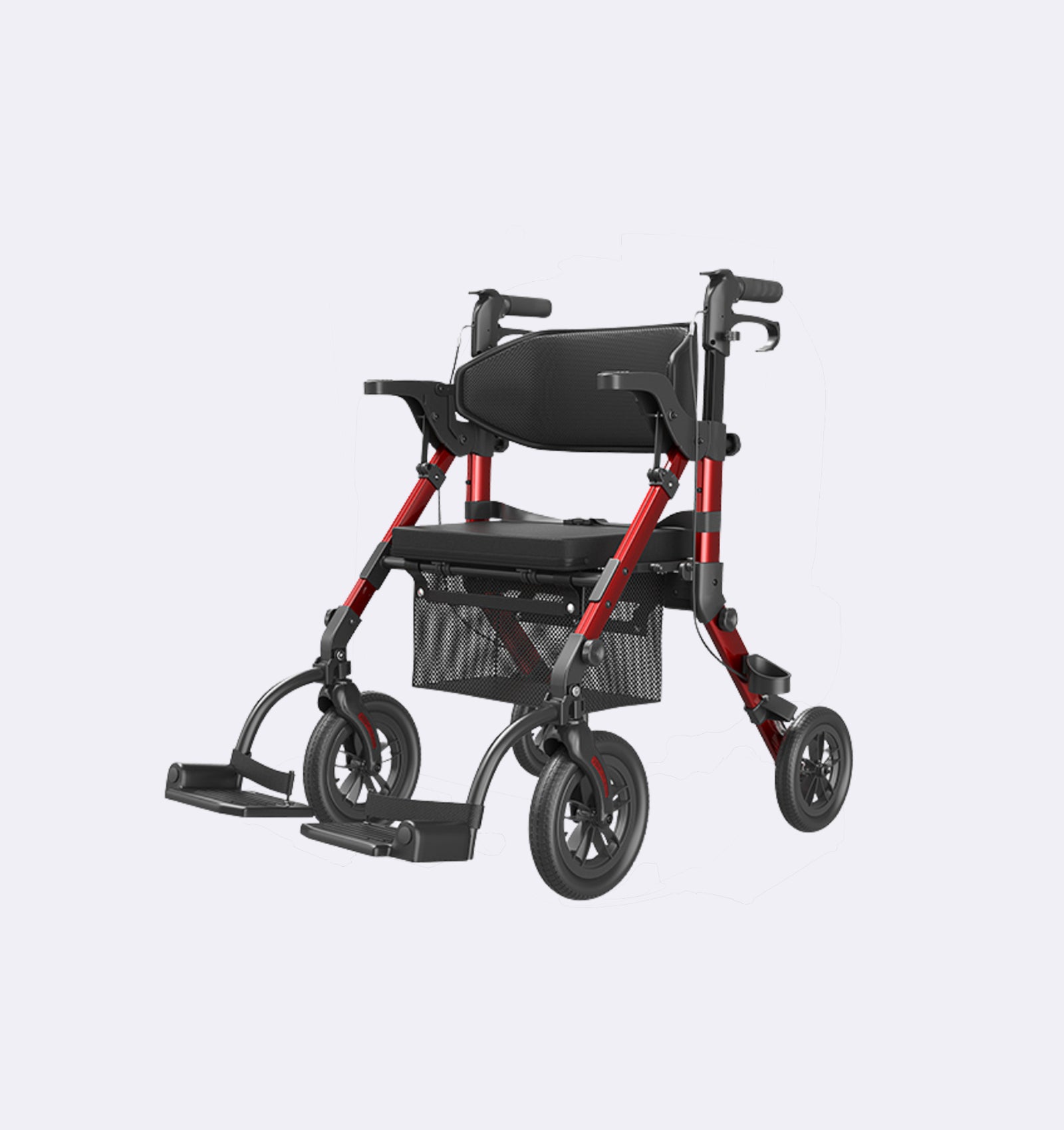 Z51 Shift Combo 2 In 1 Rollator – Transport Chair Walker
