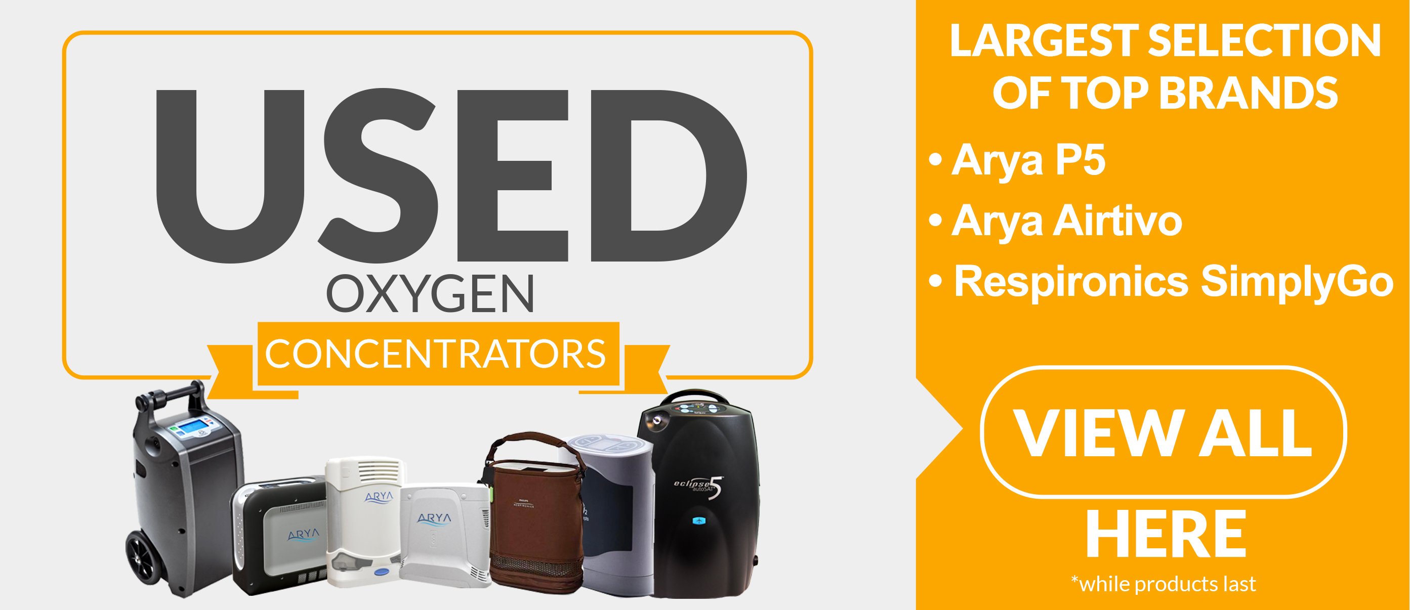 Used Portable Oxygen Concentrator
