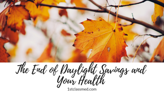 The End of Daylight Savings and Your Health