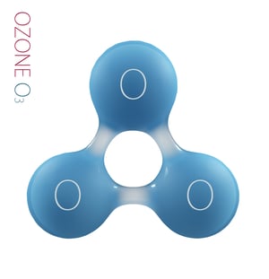 Ozone (O3) atom
